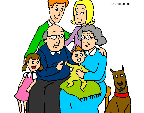 Dibujo Familia pintado por raquel99