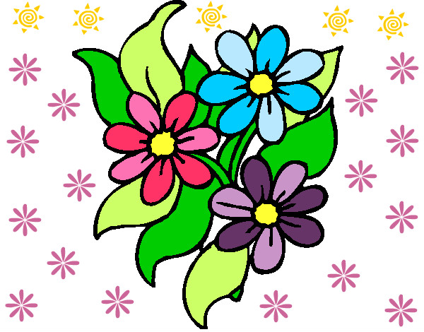 Dibujo Florecitas pintado por lililopsy