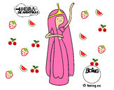 Dibujo La princesa Chicle pintado por ximena01
