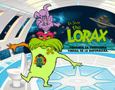 Dibujo Lorax y Barbalutoso pintado por Laorillita
