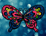 Dibujo Mariposa bonita pintado por DAPG