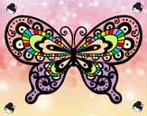 Dibujo Mariposa bonita pintado por ximena01