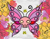 Dibujo Mariposa Emo pintado por carmensala