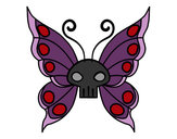 Dibujo Mariposa Emo pintado por cokito129