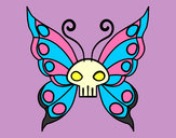 Dibujo Mariposa Emo pintado por irenecool