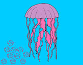 Dibujo Medusa pintado por queyla