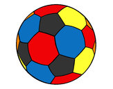 Dibujo Pelota de fútbol II pintado por nacho9000