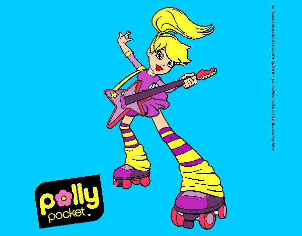 Dibujo Polly Pocket 16 pintado por Fabox