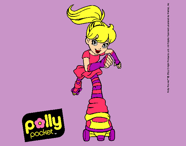 Dibujo Polly Pocket 18 pintado por Fabox