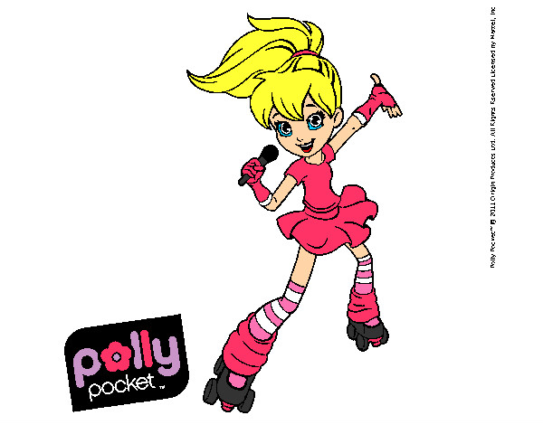 Dibujo Polly Pocket 2 pintado por marinanina