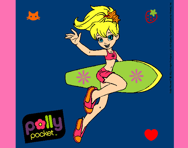 Dibujo Polly Pocket 3 pintado por PEPITAYO5