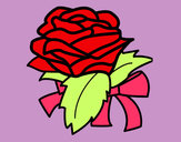 Dibujo Rosa, flor pintado por Fabox