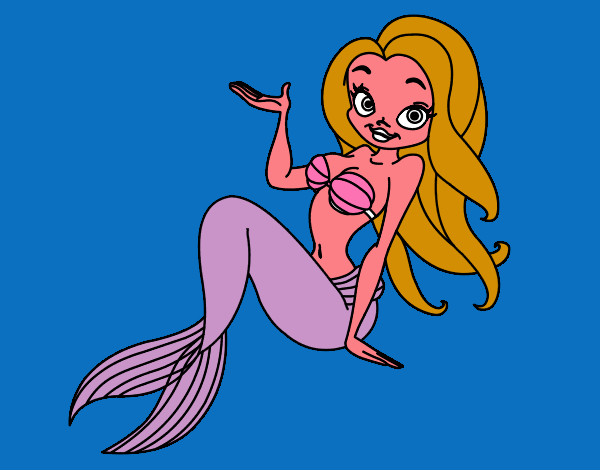 Dibujo Sirena sexy pintado por ale_3
