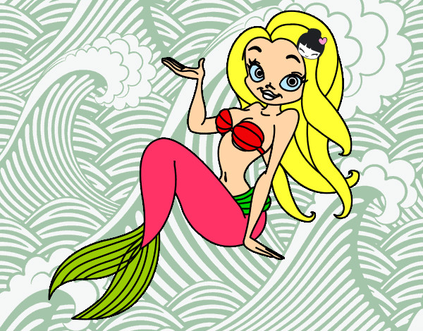 Dibujo Sirena sexy pintado por sil10