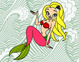 Dibujo Sirena sexy pintado por sil10