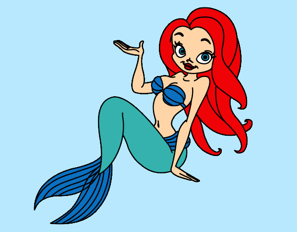 Dibujo Sirena sexy pintado por stefa88