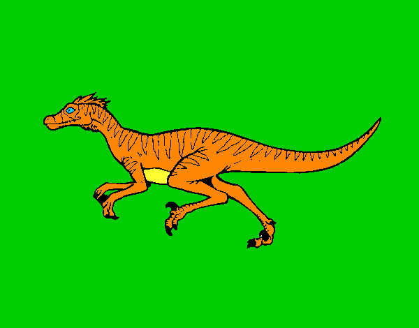 Dibujo Velociraptor pintado por alex108