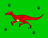 Dibujo Velociraptor pintado por juandiego3