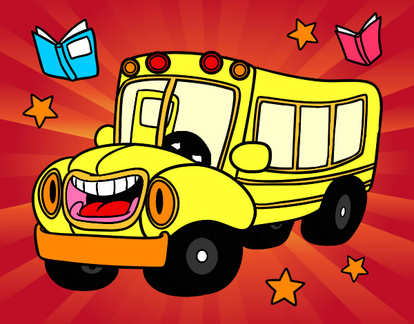 Dibujo Autobús animado pintado por Magayelina