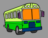 Dibujo Autobús del colegio pintado por CARLOSGC