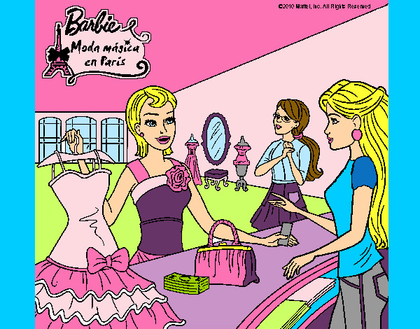 barbies de compras