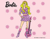 Dibujo Barbie rockera pintado por MariaKiss