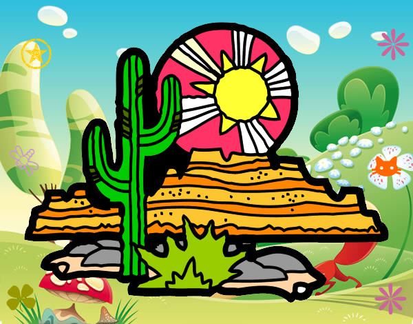 Dibujo Desierto de Colorado pintado por SAMANTHA3