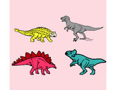 Dibujo Dinosaurios de tierra pintado por Ikerciano