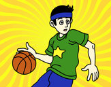Dibujo Jugador de básquet junior pintado por 01234