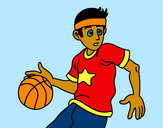 Dibujo Jugador de básquet junior pintado por saray8