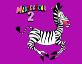 Dibujo Madagascar 2 Marty 1 pintado por cHikiiLoki