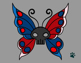 Dibujo Mariposa Emo pintado por mahdiak