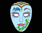 Dibujo Máscara 1 pintado por naaray1