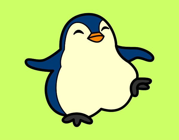 Pingüino bailando