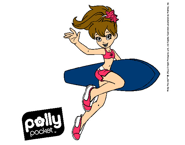 Dibujo Polly Pocket 3 pintado por LeilaniAD
