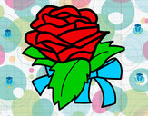 Dibujo Rosa, flor pintado por MariaKiss