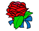 Dibujo Rosa, flor pintado por norapolchi