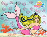 Dibujo Sirena contenta pintado por lopacia