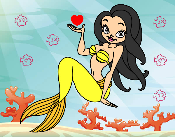 Dibujo Sirena sexy pintado por sky0102