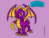 Dibujo Spyro pintado por animalword