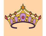 Dibujo Tiara pintado por hpna