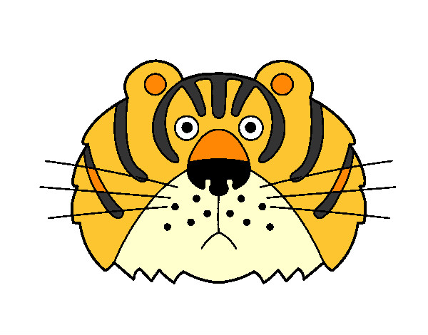 Dibujo Tigre III pintado por pinguinito
