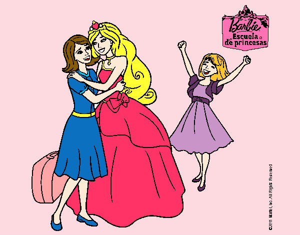 Dibujo Barbie proclamada princesa pintado por jessy90394