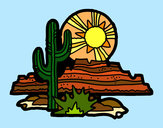 Dibujo Desierto de Colorado pintado por mmlife