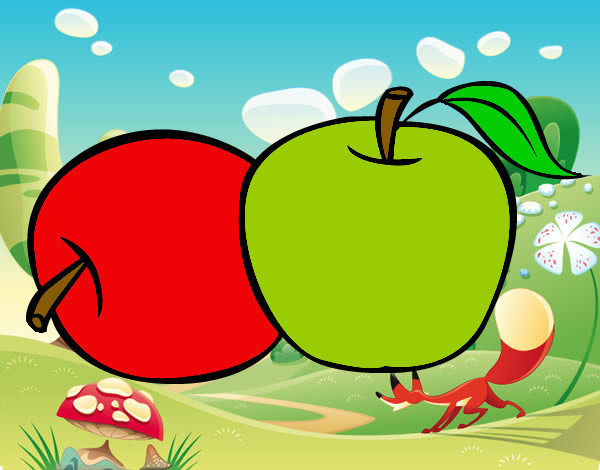 Dos manzanas