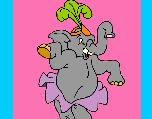 Elefante bailando