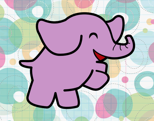 el elefante feliz
