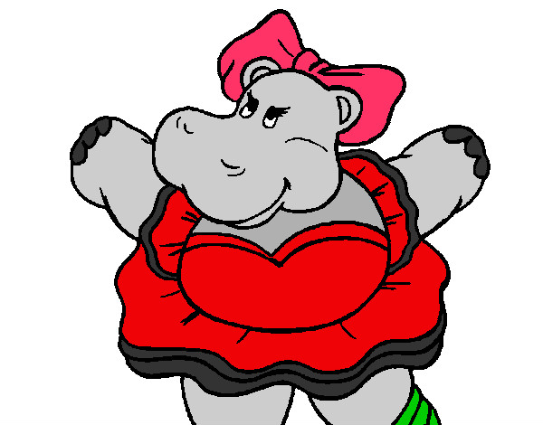 eln hipopotamo gordo del circo