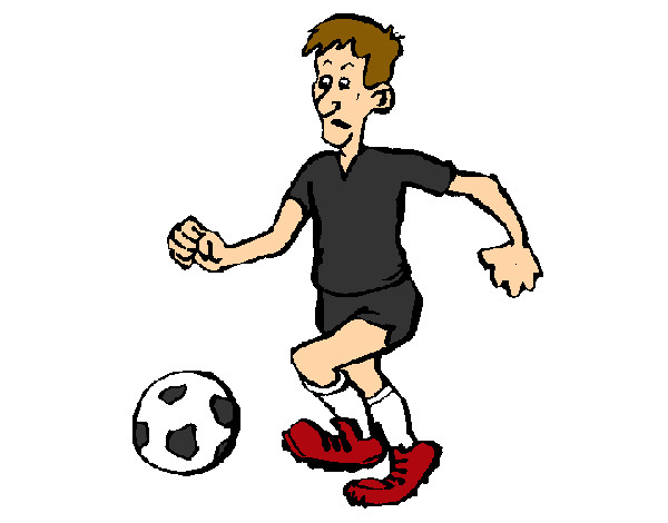 Dibujo Jugador de fútbol pintado por marina2907