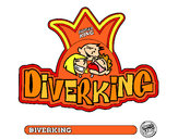 Dibujo Logo Diverking pintado por martinika